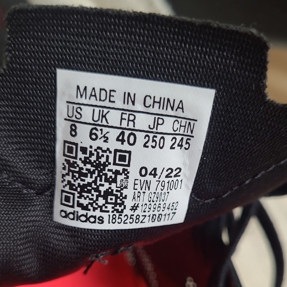 Adidas Terrex Agravic Ultra Trail Running Shoes Black Red Blue Womens 8 - Picture 3 of 6